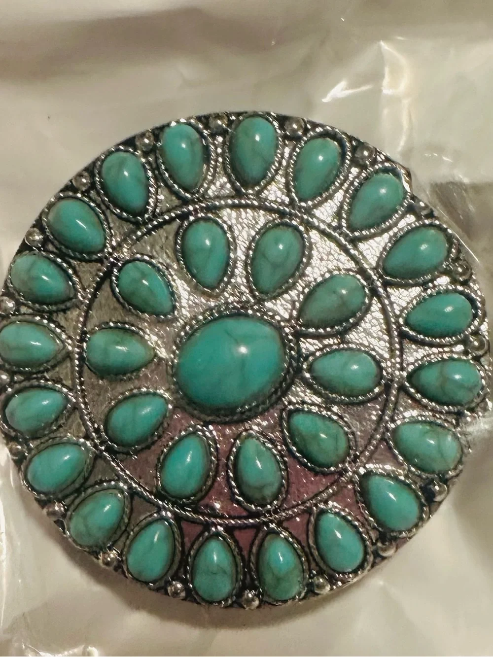 Turquoise Stone Pop Socket for your Cellphone